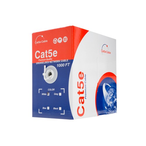 500 1000ft cat5e cable bulk - /,