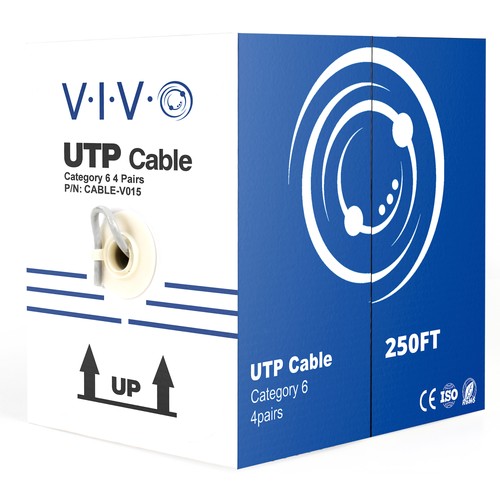 Vivo 250ft bulk cat6 - bulk,