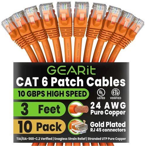 Gearit cat6 patch - patch, cat